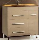 Bathroom cabinet lacquered