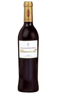 Sweet red wine monastrell. Carmelot 2007.
