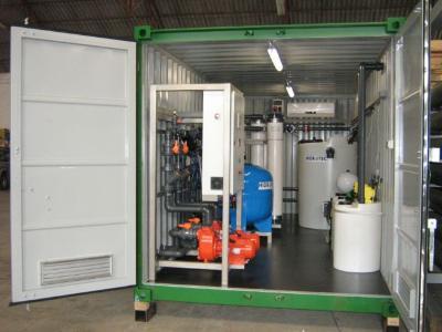 Compact an containerized plants of micro and ultrafiltration.