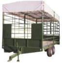 Tandem agricultural trailer
