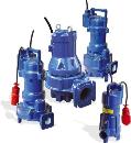 Sewage pumps and dewatering, submersible mixers. Cast steel or bronze
