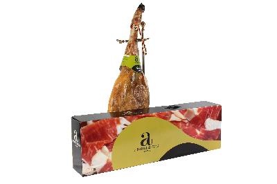 Serrano ham. Great reserva.18 months of healing. Intense aroma, soft and tasty flavor. Nice texture on the palate