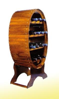 Bottle made of quality wood for up to 14 bottles. It measures 44 cm. wide by 88 cm. high.