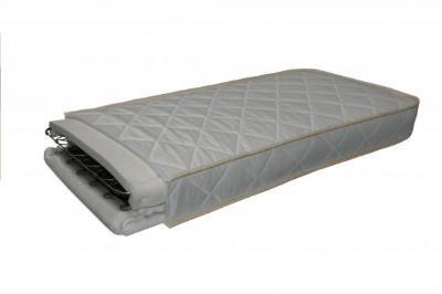 Spring mattress with latex