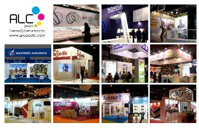 Design and construction of exhibition stands.
