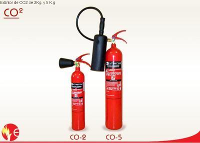 CO2 extinguisher