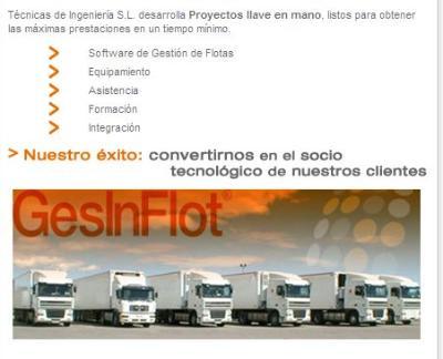 Technology specialized in the development and integration of the transport sector