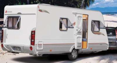 Brand new and used caravan: Hymer, Knaus and Stercheman.