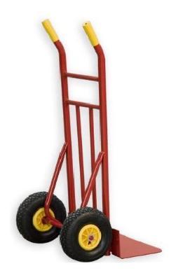 Cart store wide blade, solid wheel