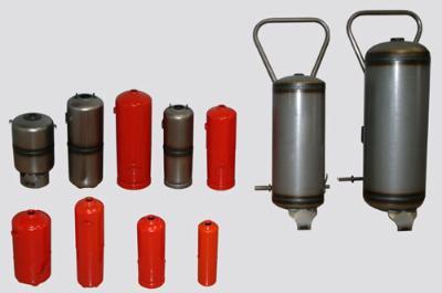 1kg, 2kg, 3kg, 4kg, 6kg, 9kg, 12kg, 25kg and 50kg extinguisher bottles. Automatic: 6 and 9kg.
