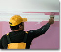 Aplicación pintura fachadas e interiores