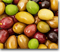 Organic olives and pickled goods