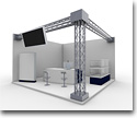 Stand structures for fairs and conferences