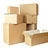 Cardboard containers and packing products