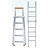 Metallic ladders for the construction industry