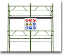 Scaffolding for the construction industry
