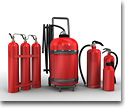 Fire-fighting materials (fire-extinguishers)