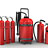 Fire-fighting materials (fire-extinguishers)